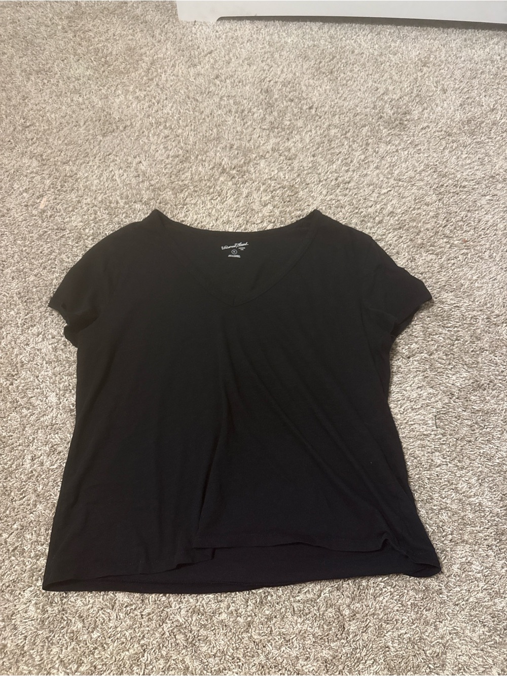Target Black V-Neck Short Sleeve Tee